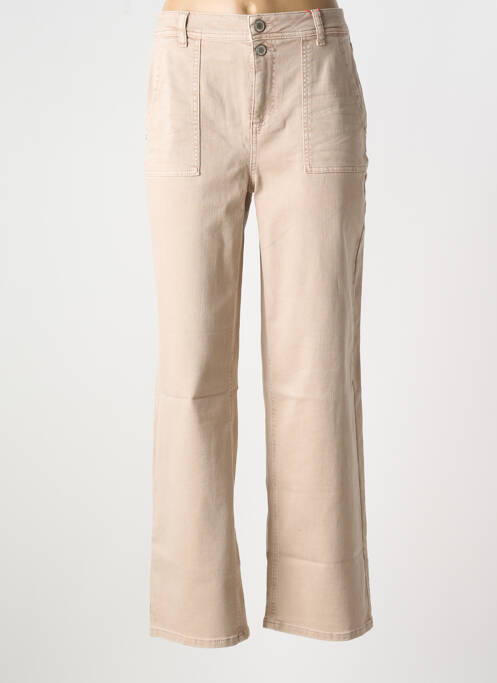 Pantalon droit beige STREET ONE pour femme