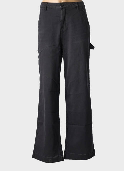 Pantalon flare noir GEISHA pour femme