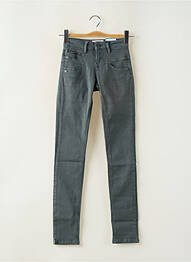 Pantalon slim tissage popeline taille normale gris FREEMAN T.PORTER femme