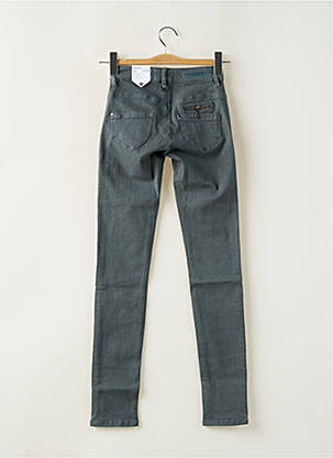 Pantalon slim tissage popeline taille normale gris FREEMAN T.PORTER femme