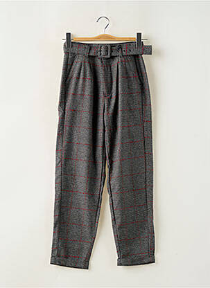 Pantalon droit stretch taille normale gris FREEMAN T.PORTER femme