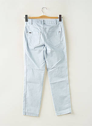 Pantalon slim tissage popeline taille normale bleu STREET ONE femme