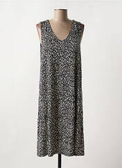 Robe mi-longue noir STREET ONE pour femme seconde vue