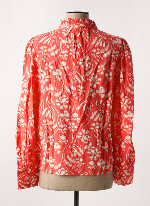 Blouse rouge ICHI pour femme