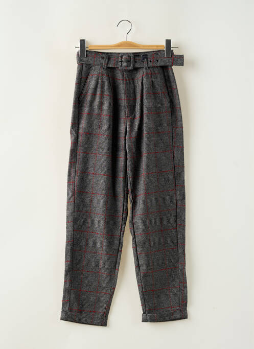 Pantalon droit gris FREEMAN T.PORTER pour femme