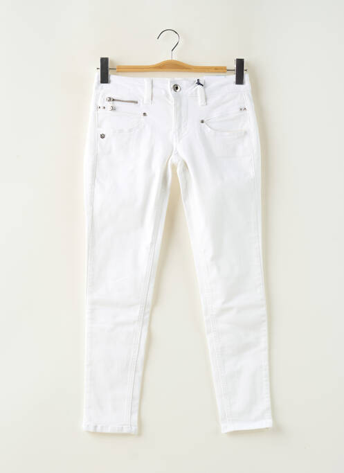 Pantalon slim blanc FREEMAN T.PORTER pour femme