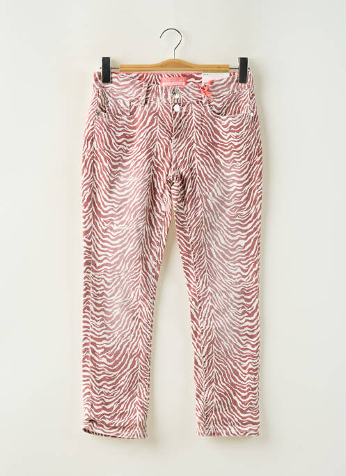 Pantalon slim rouge STREET ONE femme