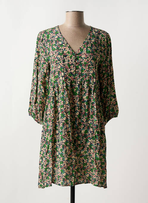 Robe courte vert FREEMAN T.PORTER pour femme