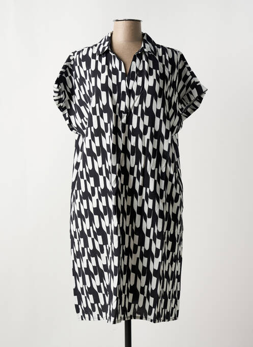 Robe mi-longue noir STREET ONE pour femme