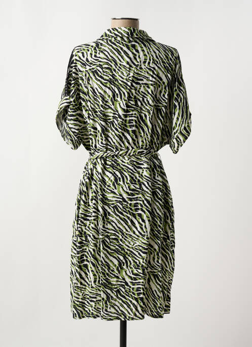 Robe mi-longue vert FREEMAN T.PORTER pour femme