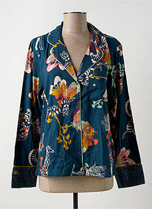 Blazer coupe cintrée bleu WHITE STUFF femme