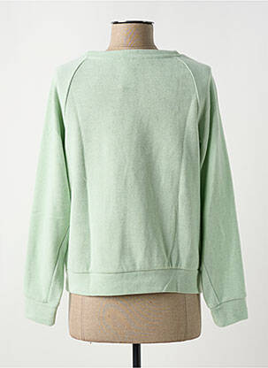 Pull coupe cintrée manches longues vert STREET ONE femme