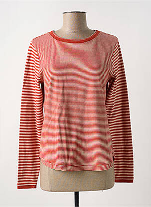 Pull coupe droite manches longues rouge WHITE STUFF femme
