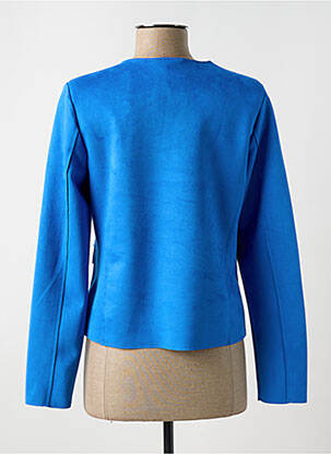 Veste casual col rond bleu STREET ONE femme