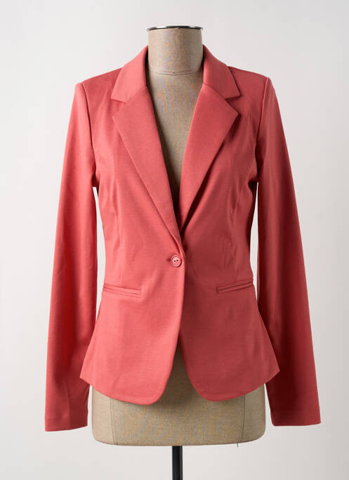Blazer rouge ICHI pour femme
