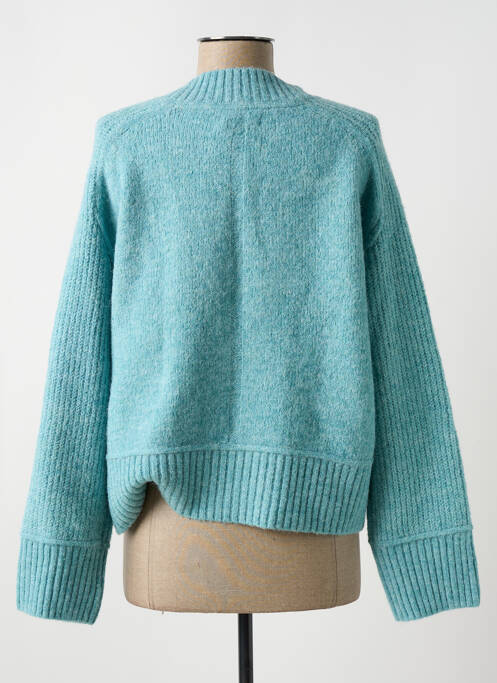 Gilet manches longues bleu WHITE STUFF pour femme