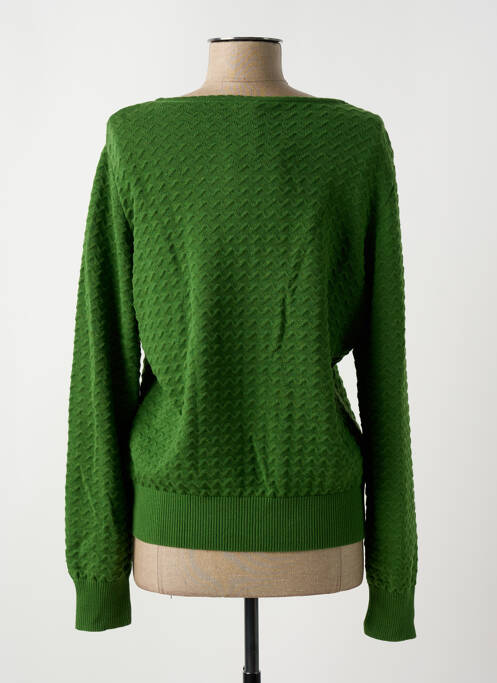 Gilet manches longues vert BLUTSGESCHWISTER femme