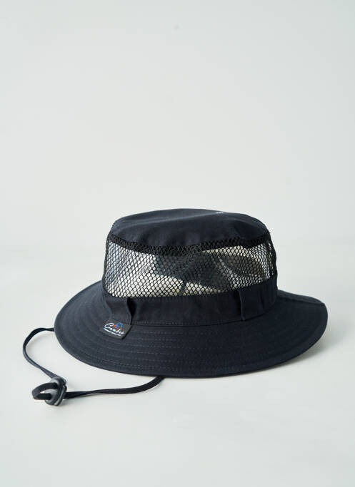 Chapeau forme bob noir CRAMBES unisexe