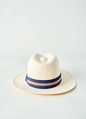 Chapeau imprimé rayures bleu NATIVOS unisexe