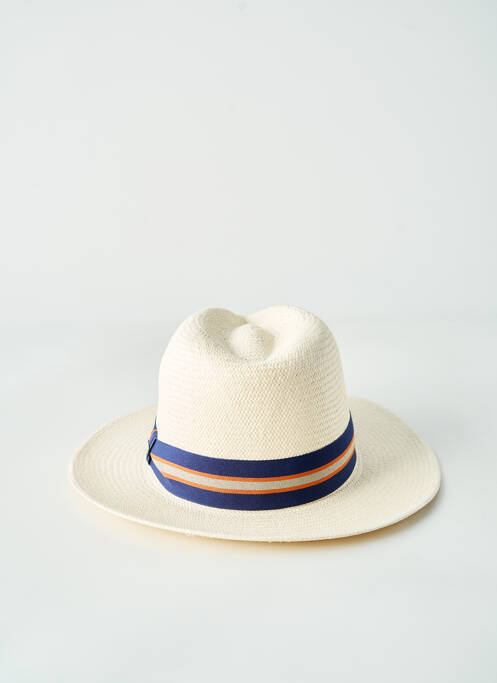 Chapeau imprimé rayures bleu NATIVOS unisexe