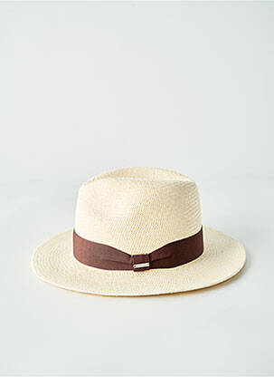 Chapeau marron PANAMA HAT unisexe