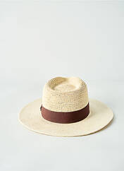 Chapeau marron PANAMA HAT pour unisexe seconde vue