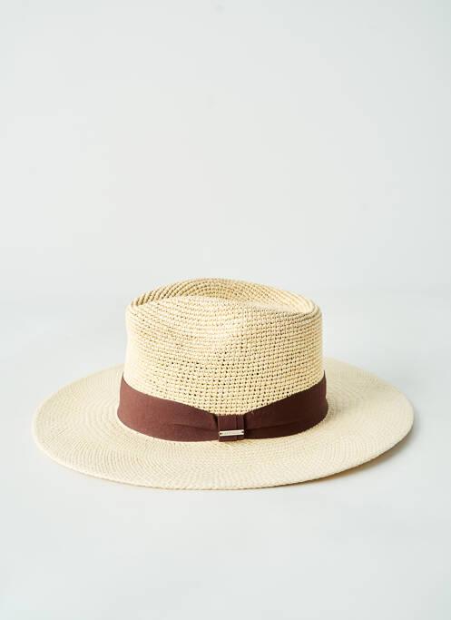 Chapeau marron PANAMA HAT unisexe