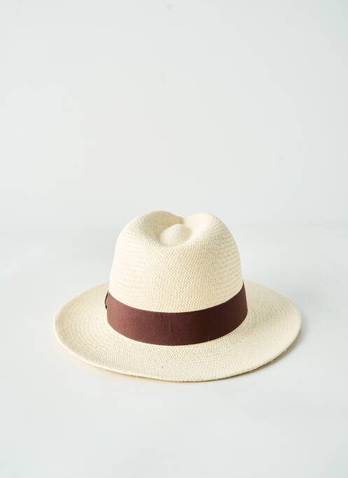 Chapeau marron PANAMA HAT unisexe