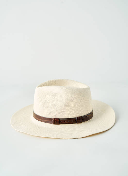 Chapeau marron PANAMA HAT unisexe