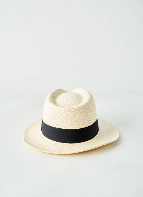 Chapeau noir PANAMA HAT unisexe