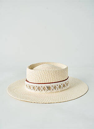 Chapeau beige FLECHET femme