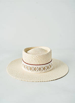 Chapeau beige FLECHET femme