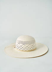 Chapeau beige PANAMA HAT pour femme seconde vue