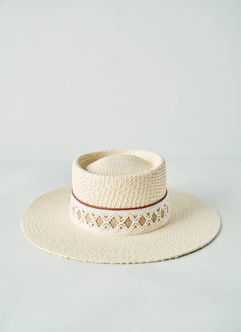Chapeau beige FLECHET femme