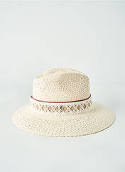 Chapeau beige FLECHET pour femme seconde vue