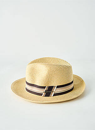 Chapeau marron HERMAN pour unisexe