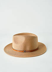Chapeau marron HERMAN pour unisexe seconde vue