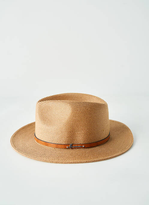 Chapeau marron HERMAN unisexe