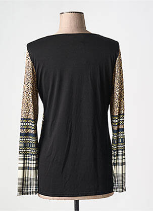 T-shirt manches longues manches longues noir VANGO femme
