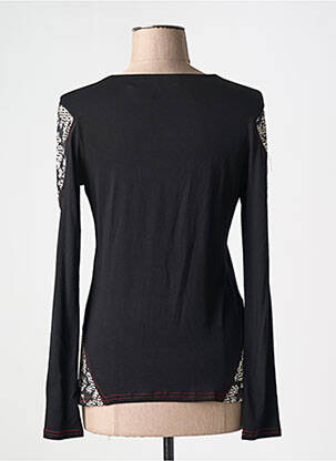 T-shirt manches longues manches longues noir VANGO femme