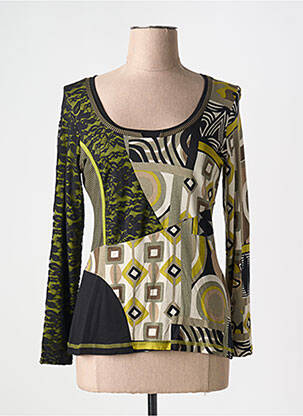 T-shirt manches longues manches longues vert VANGO femme