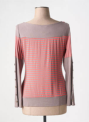 T-shirt manches longues manches longues marron VANGO femme