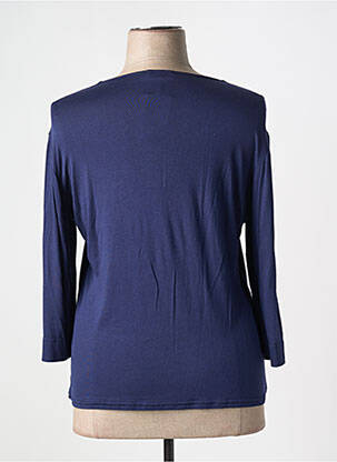 T-shirt manches 3/4 manches 3/4 bleu VANGO femme