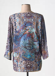 Pull tunique bleu VANGO pour femme seconde vue