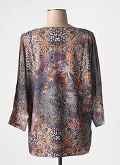 Pull tunique orange VANGO pour femme seconde vue