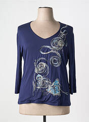 T-shirt bleu VANGO pour femme seconde vue