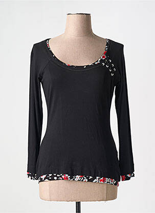 T-shirt noir VANGO pour femme