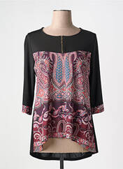 Tunique manches longues noir VANGO pour femme seconde vue