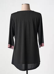 Tunique manches longues noir VANGO pour femme seconde vue