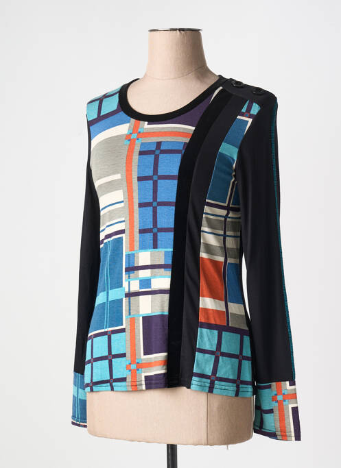 T-shirt bleu VANGO pour femme